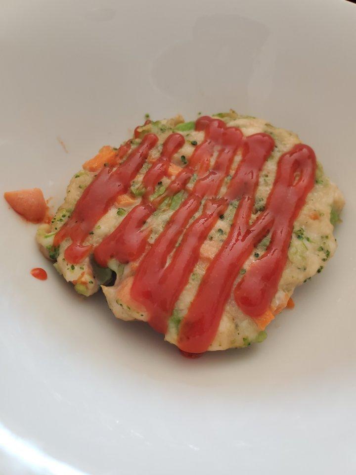 减肥餐低脂鸡胸肉饼