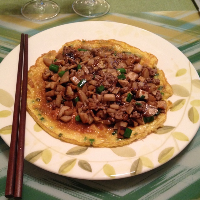 肉臊烘蛋