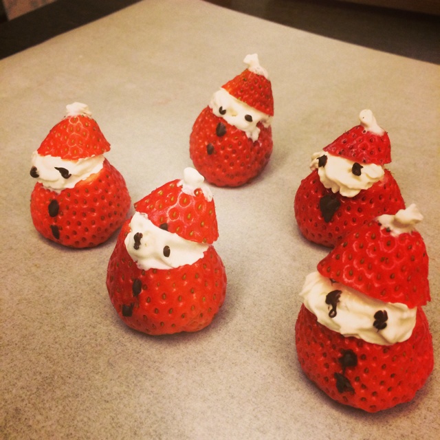 草莓圣诞老人、圣诞雪人