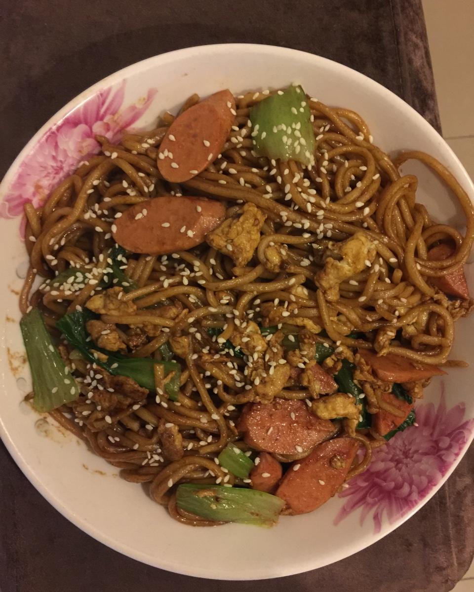 在家做出街头风味的炒面
