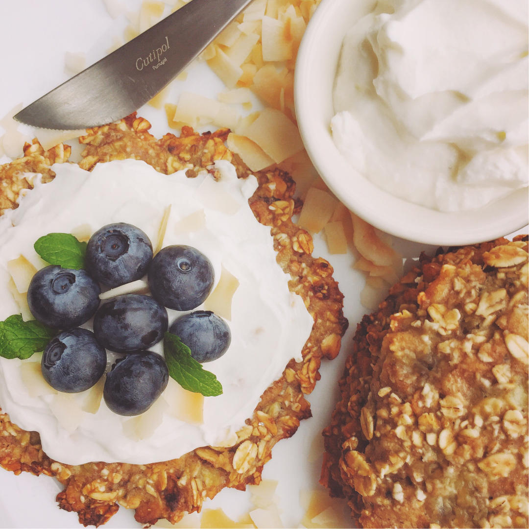 低脂低卡燕麦饼干（无面粉无油美味）