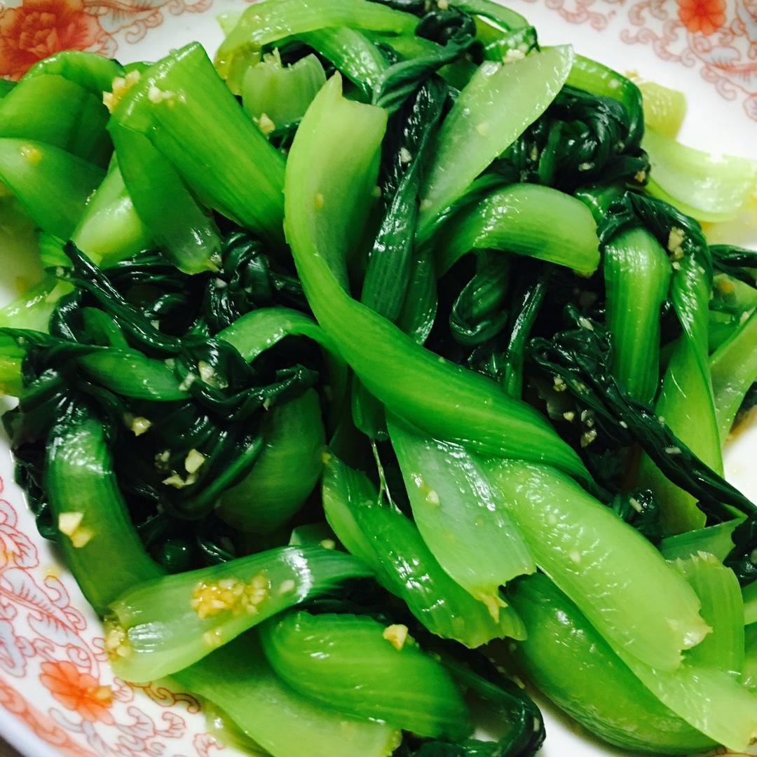 白灼油菜