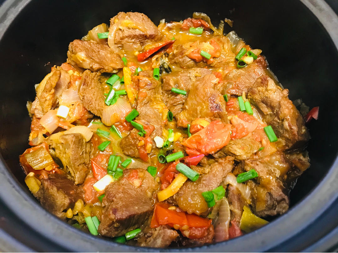 番茄炖牛肉
