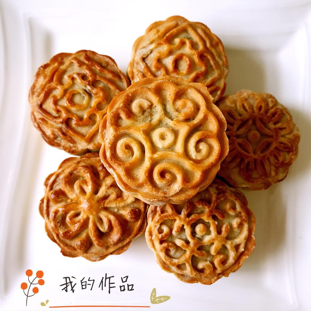 五仁月饼～不用转化糖浆的版本