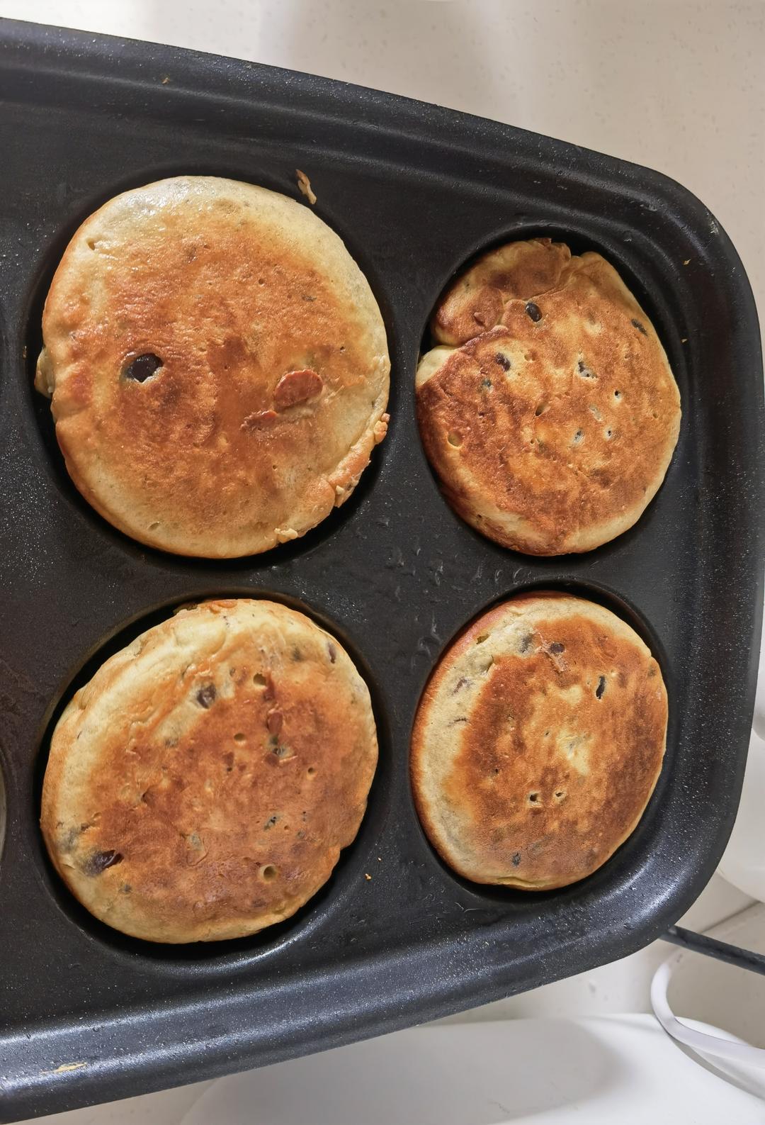 快手蜜豆糯米饼