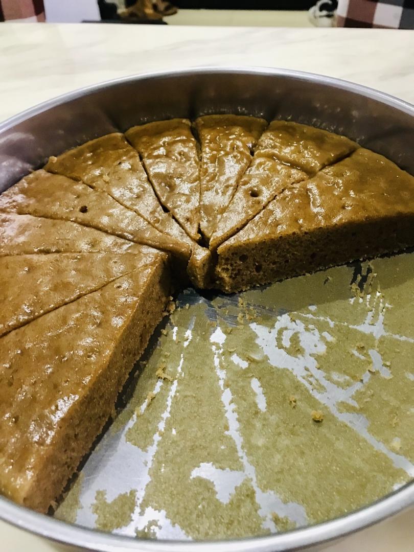 不加泡打粉的红糖马拉糕