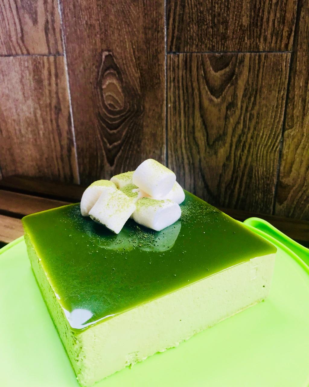 抹茶豆腐慕斯