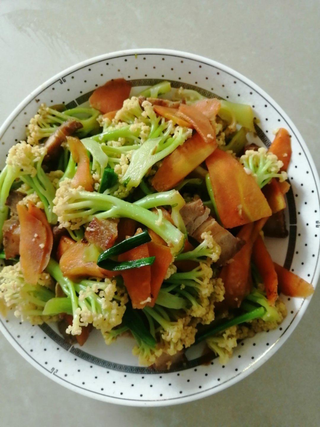 煸炒花菜