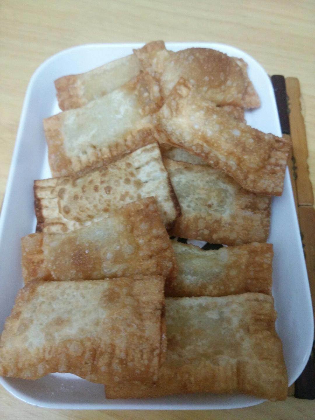 苹果派（馄饨皮版，三种做法）