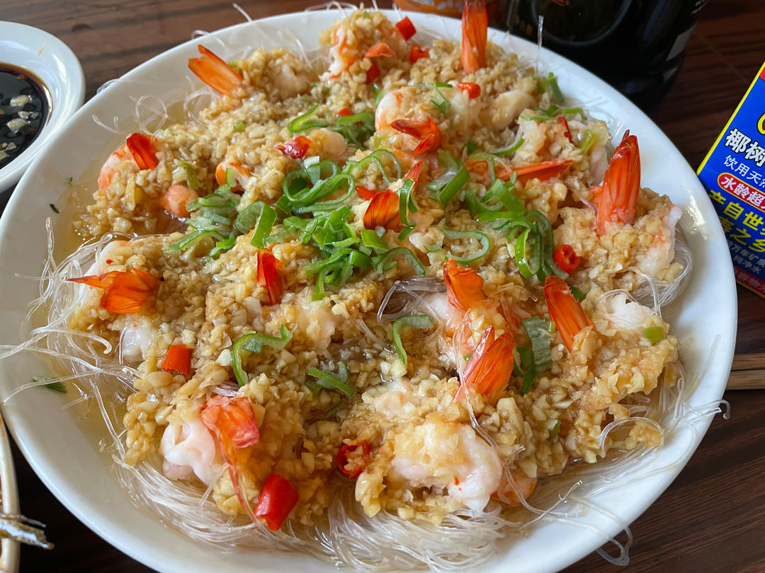 蒜蓉粉丝蒸虾