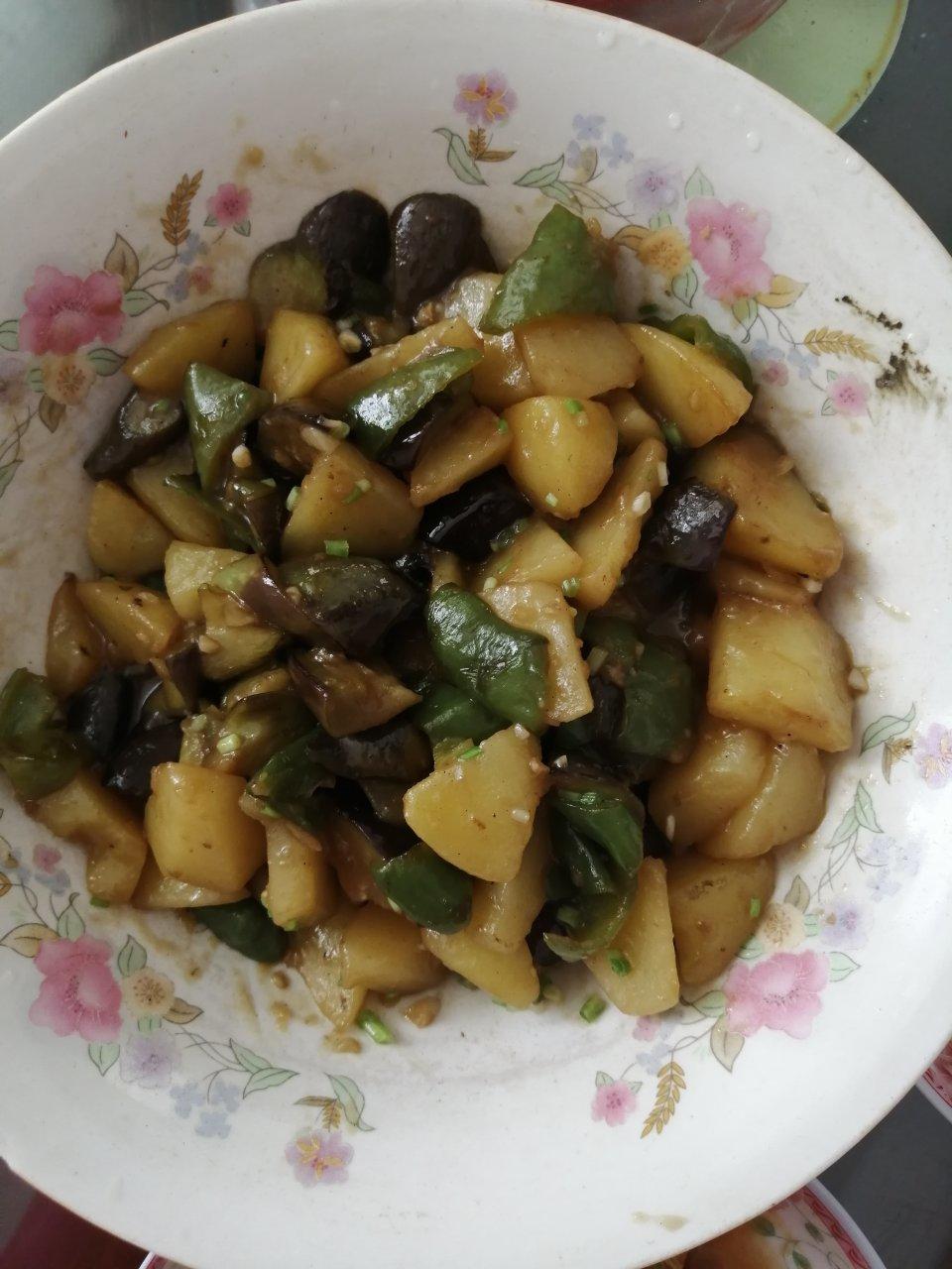 极简少油地三鲜