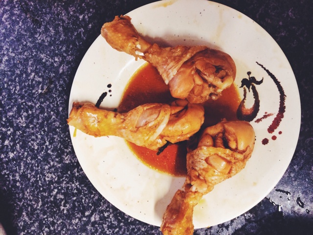 可乐鸡腿