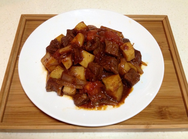黑胡椒牛肉粒