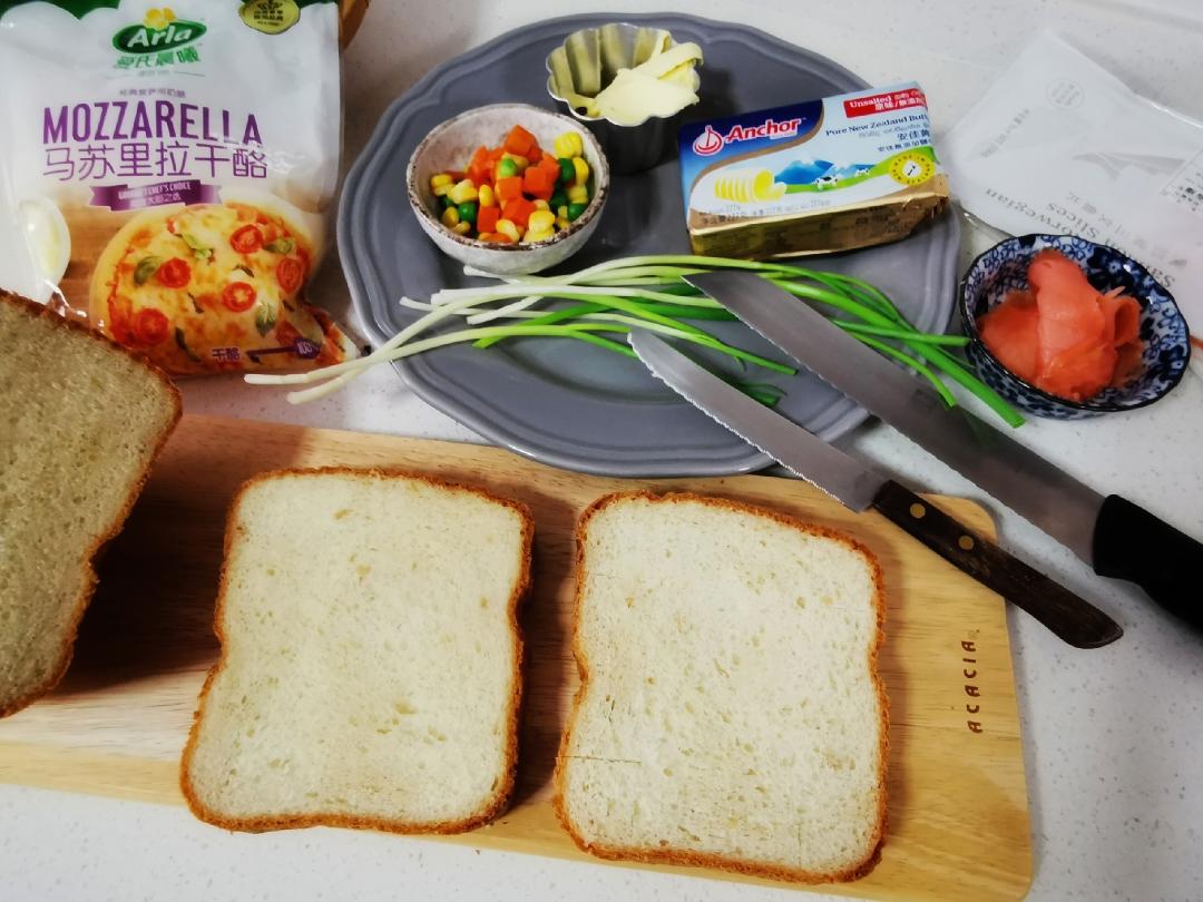 纯奶手撕吐司的做法 步骤1