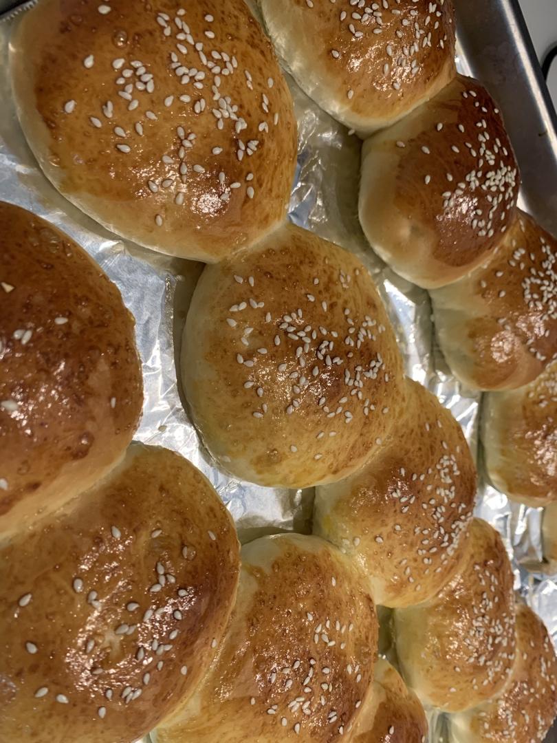 新手一发：奶香小面包