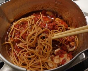 火鸡肉丸配红酒番茄意面🍝Turkey Meatball Spaghetti的做法 步骤4