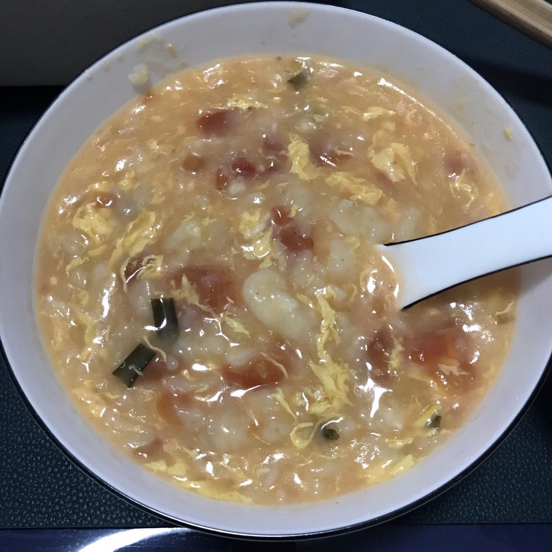 西红柿鸡蛋疙瘩汤