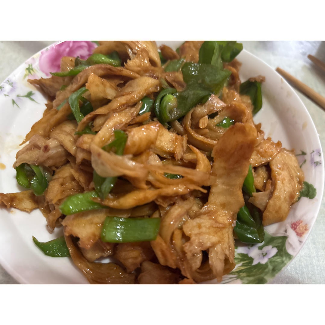 米饭杀手系列之青椒炒面筋