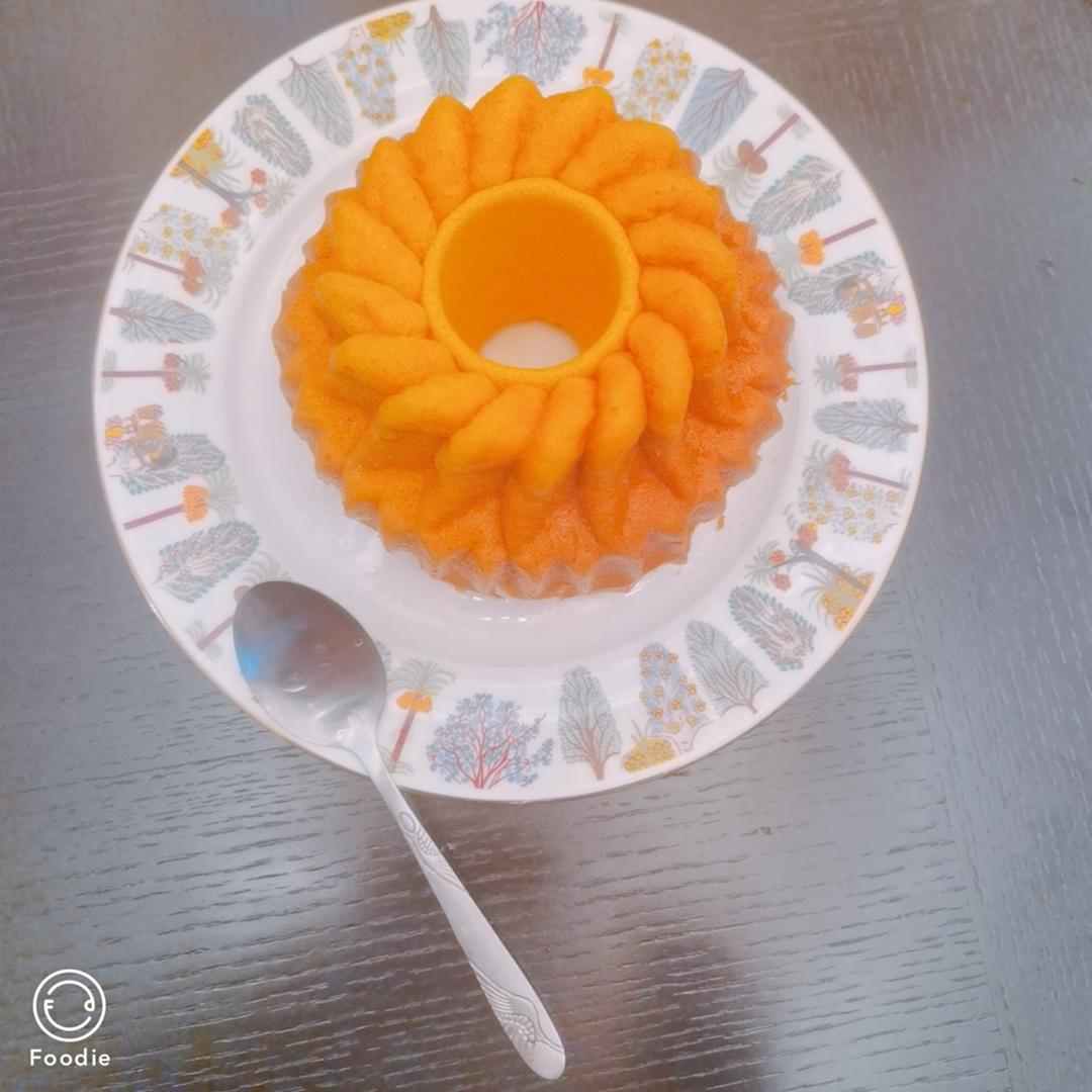 南瓜戚风蛋糕（8寸圆模）