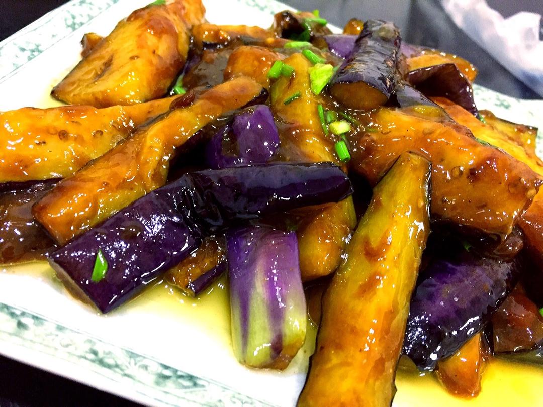 红烧肉沫茄子