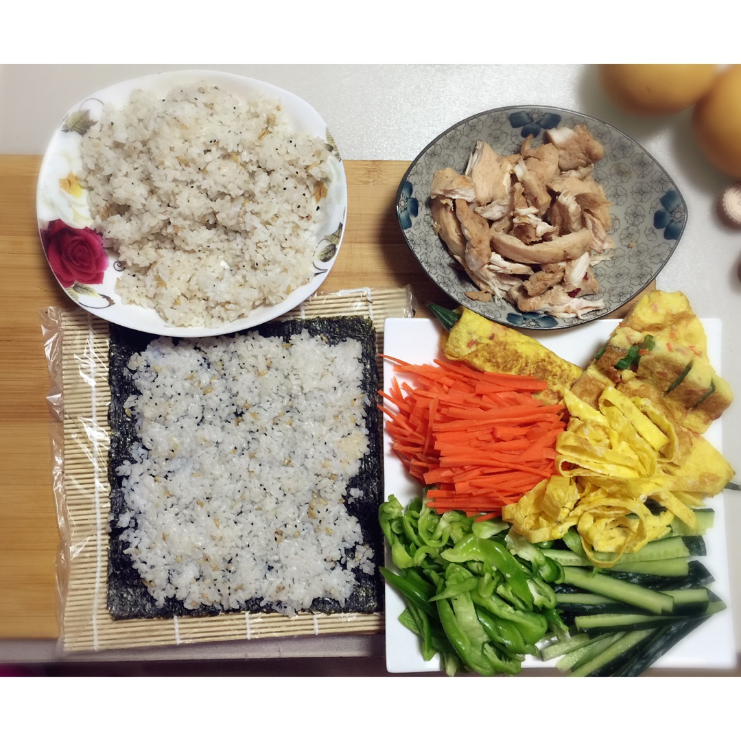 韩式紫菜包饭