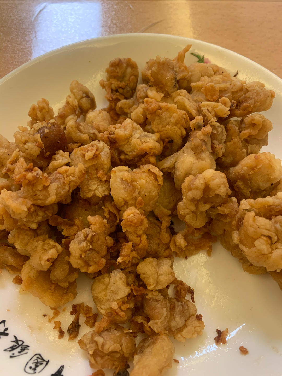 真正的鸡米花是不裹面包糠的（转）