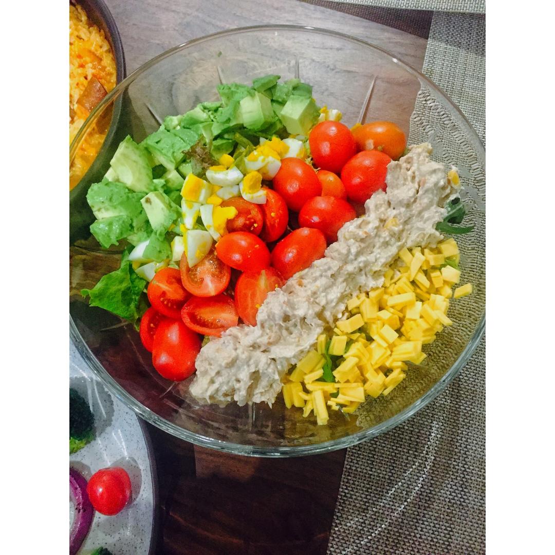 营养齐全的【Cobb Salad】