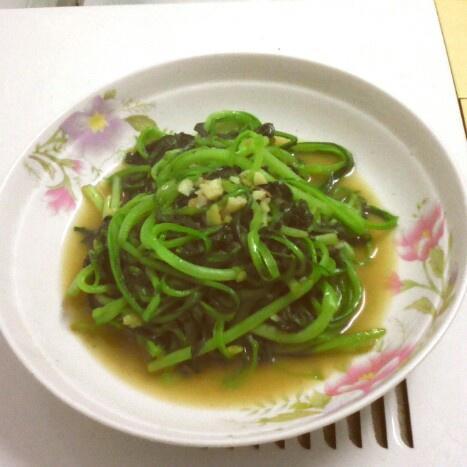 清炒菜心苗