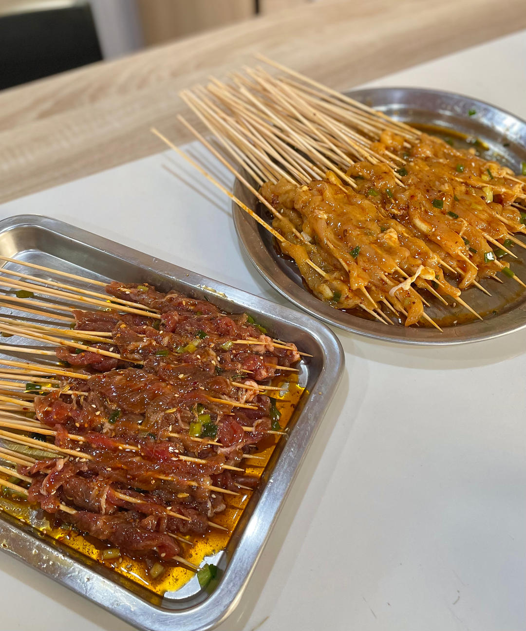 自制串串香（牛肉串，鸡肉串，猪肉串）