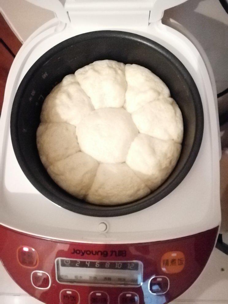 用电饭锅一次发酵做出好吃的面包（无需揉出膜）