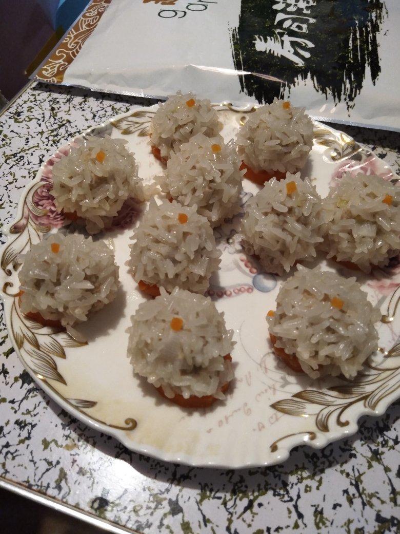 蒸糯米丸子