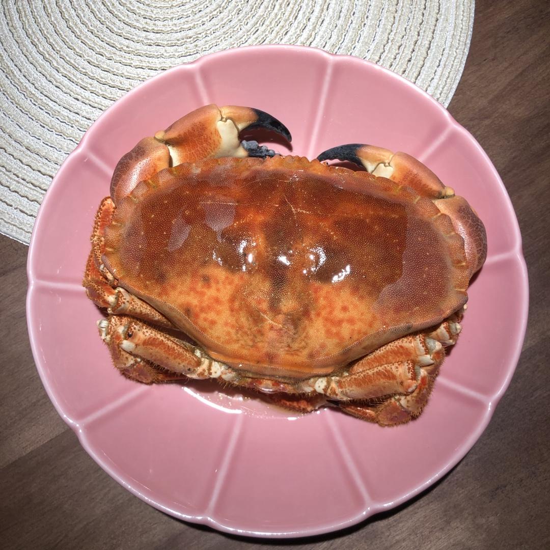 包子脸十三是大迷糊做的最美年夜饭—清蒸大面包蟹(红红火火过大年)