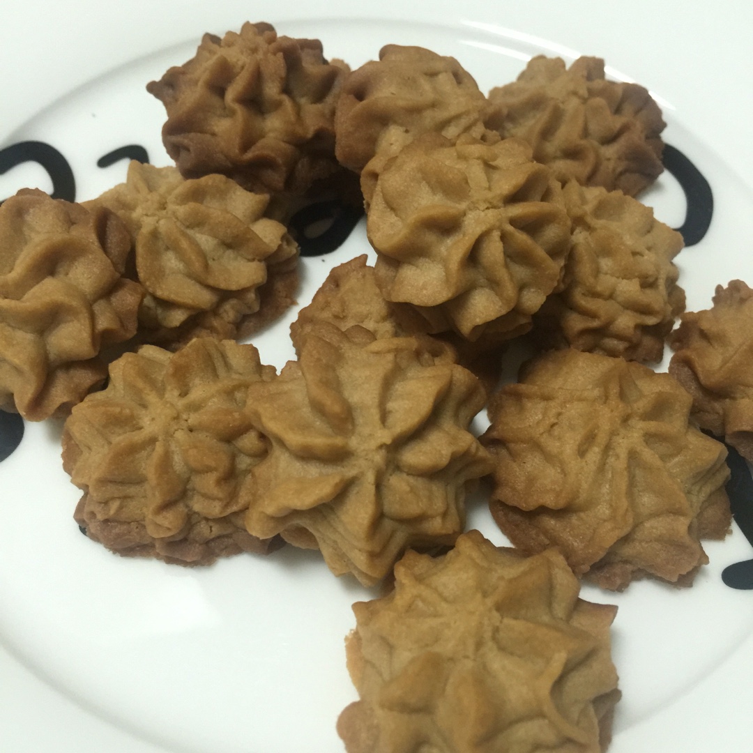 咖啡海盐奶油曲奇—消耗淡奶油