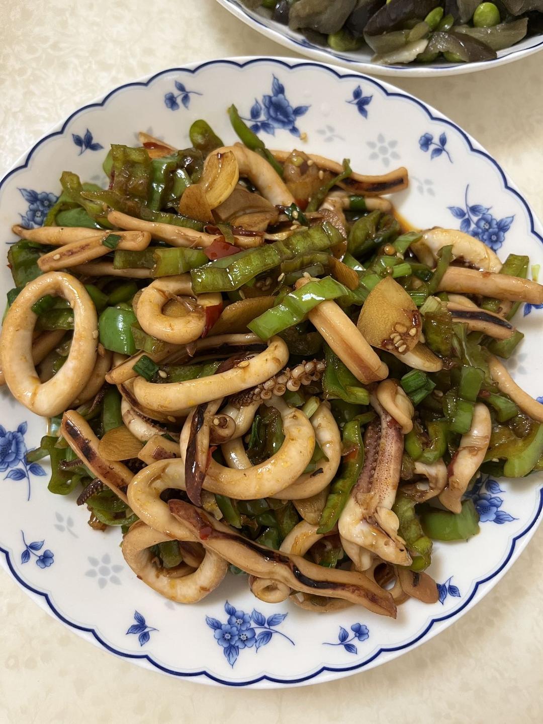 香辣鱿鱼圈