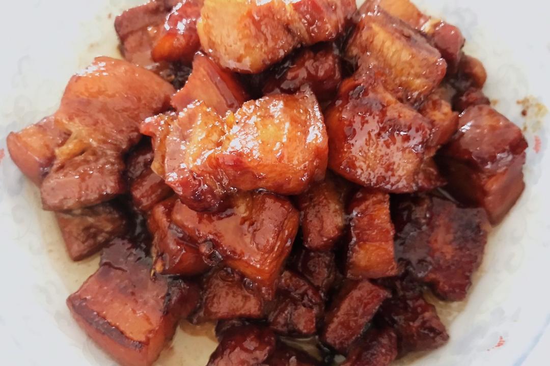 不用油的红烧肉