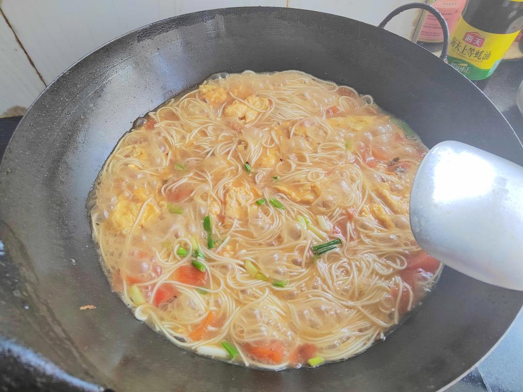 十来分钟做好/番茄鸡蛋面🍜