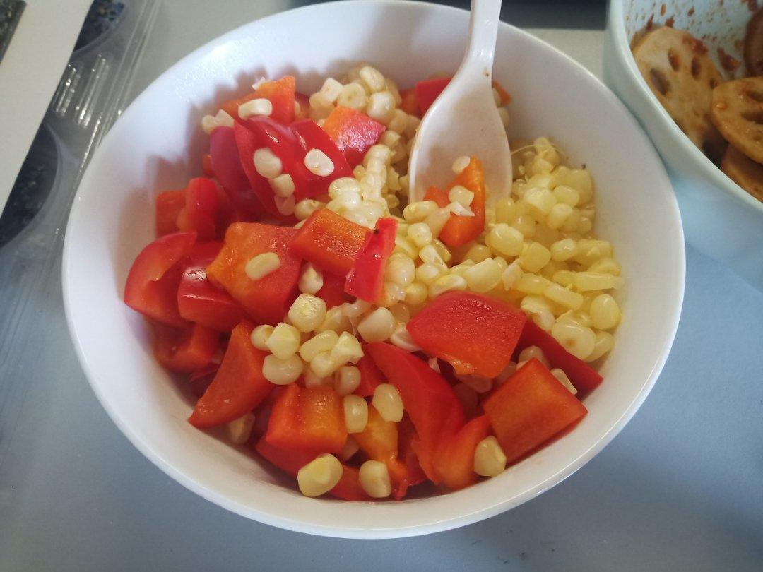 家常炒糯玉米粒