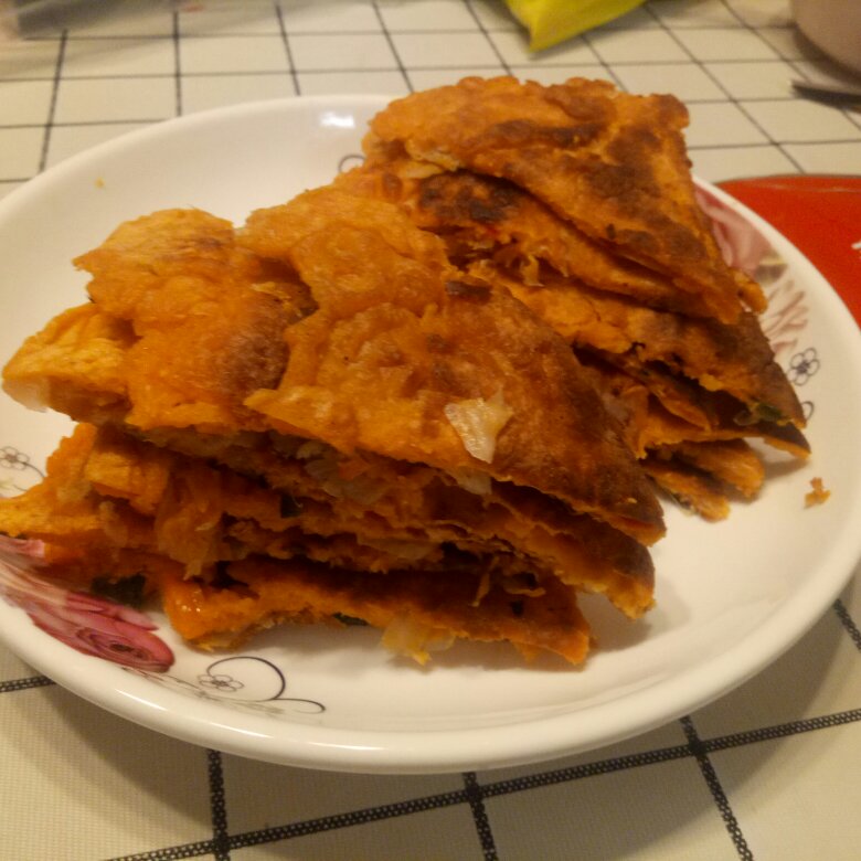 香酥韩式泡菜饼
