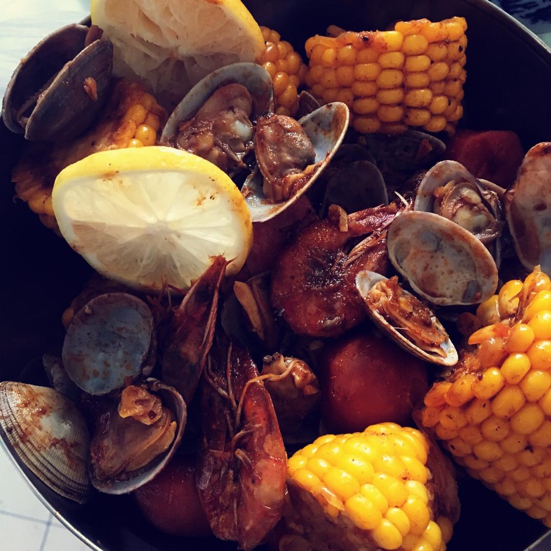 美式麻辣海鲜锅 the boil