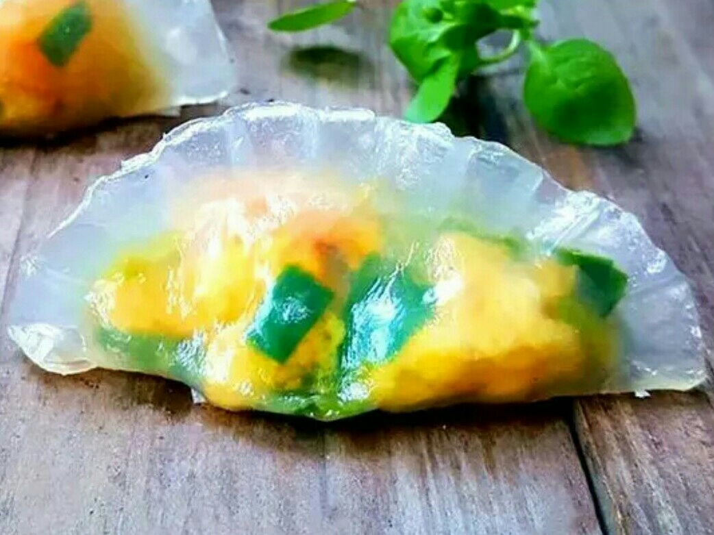 水晶透明饺子的做法