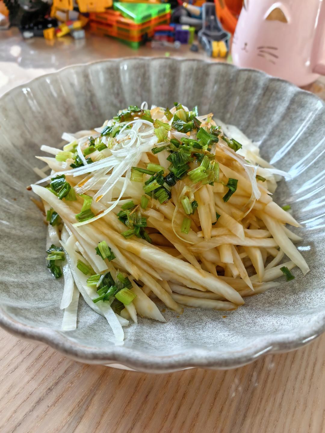 葱油茭白丝