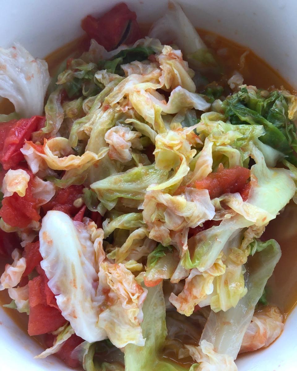 番茄圆白菜（包菜）丝