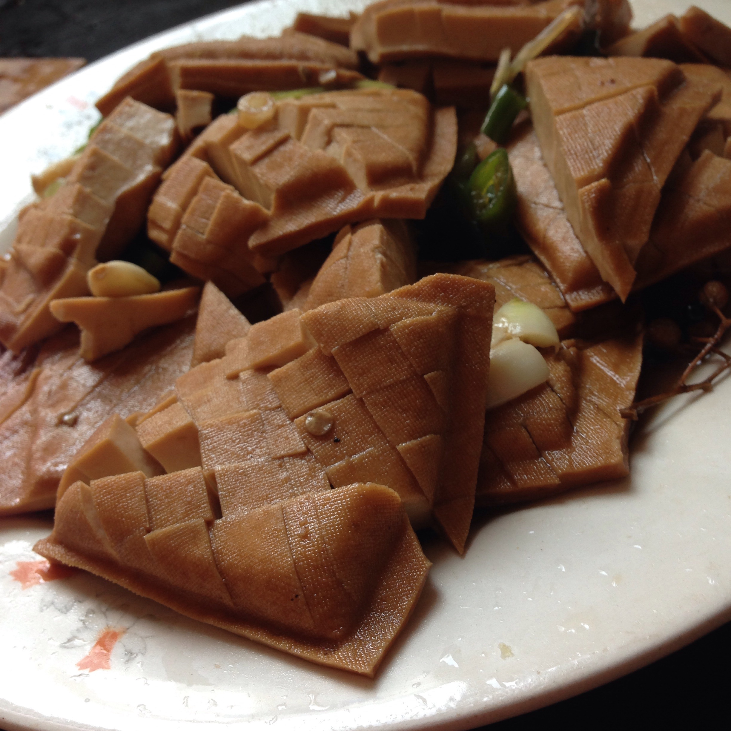 豆腐干的朴素吃法