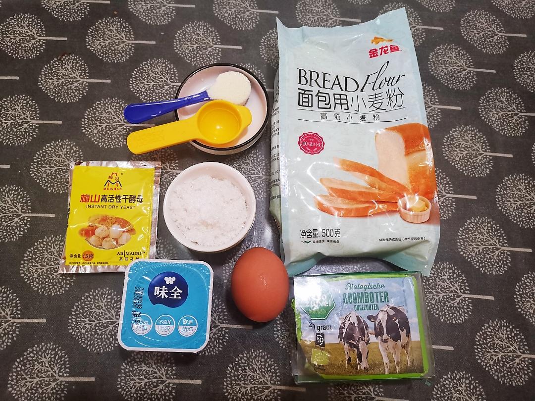 纯奶手撕吐司的做法 步骤1