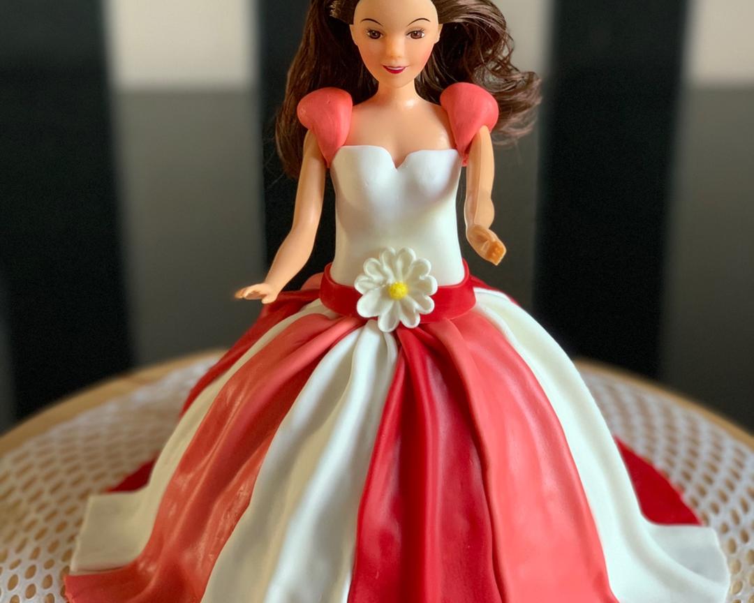 芭比公主翻糖蛋糕（详细版）