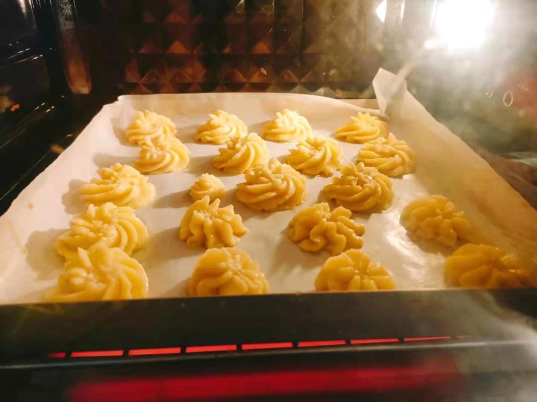 零失败花纹超级立体的黄油曲奇