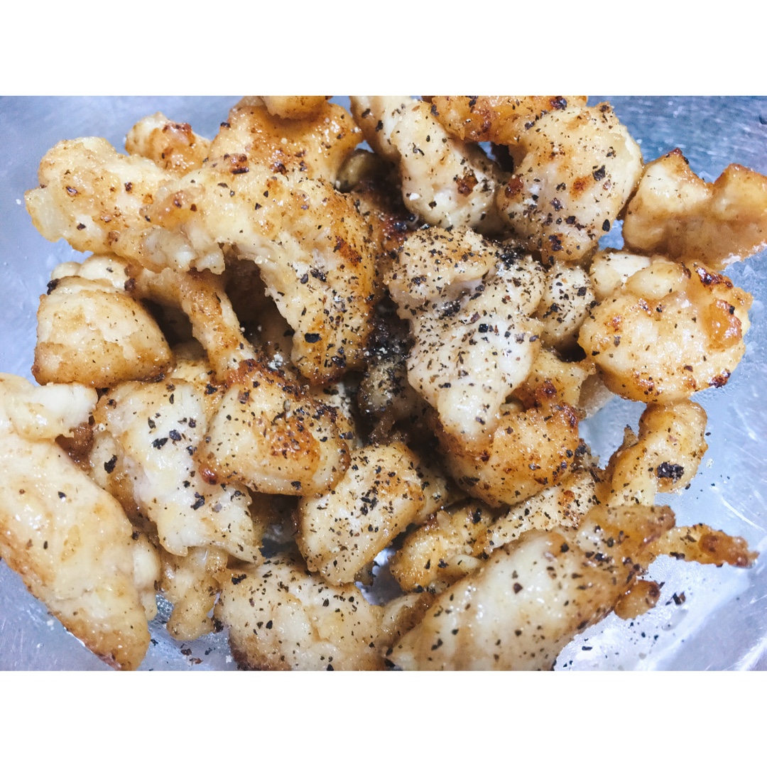 孜然鸡肉粒