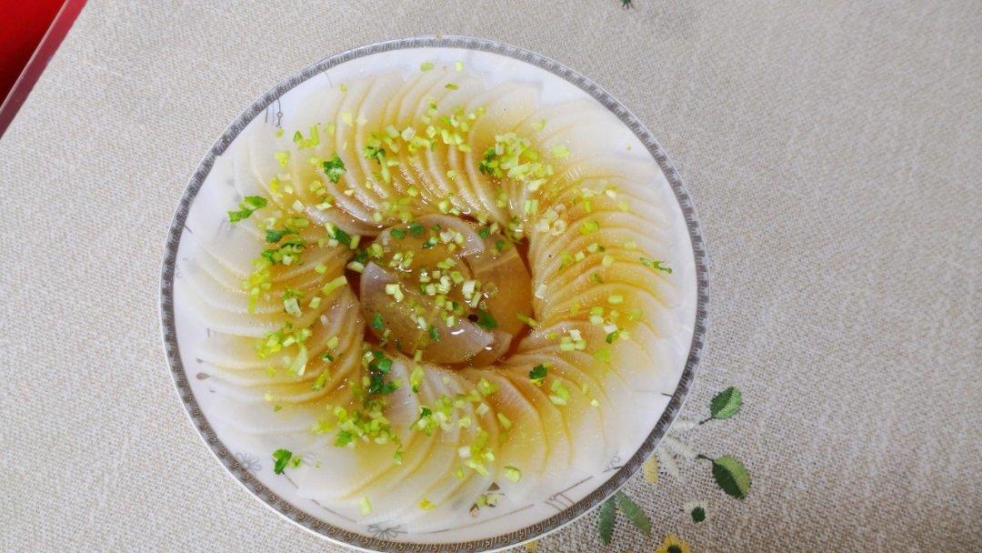 清蒸萝卜片