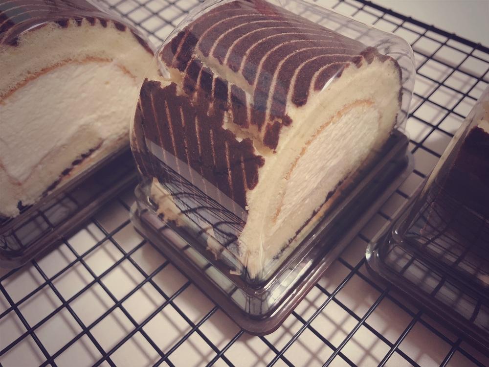 抹茶树桩蛋糕卷