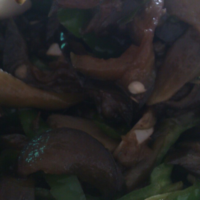 青椒炒茄子